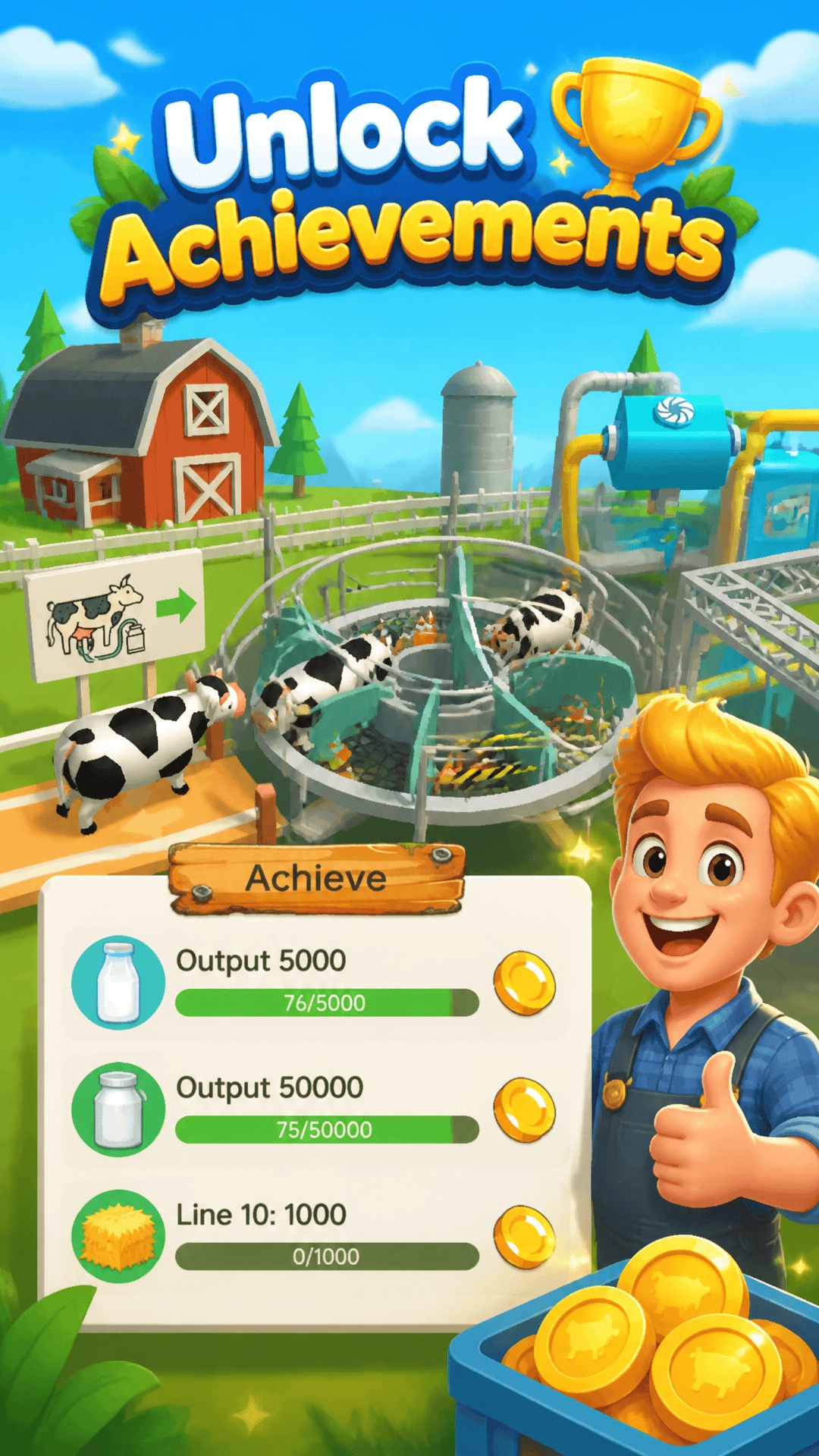 Farm production achievements